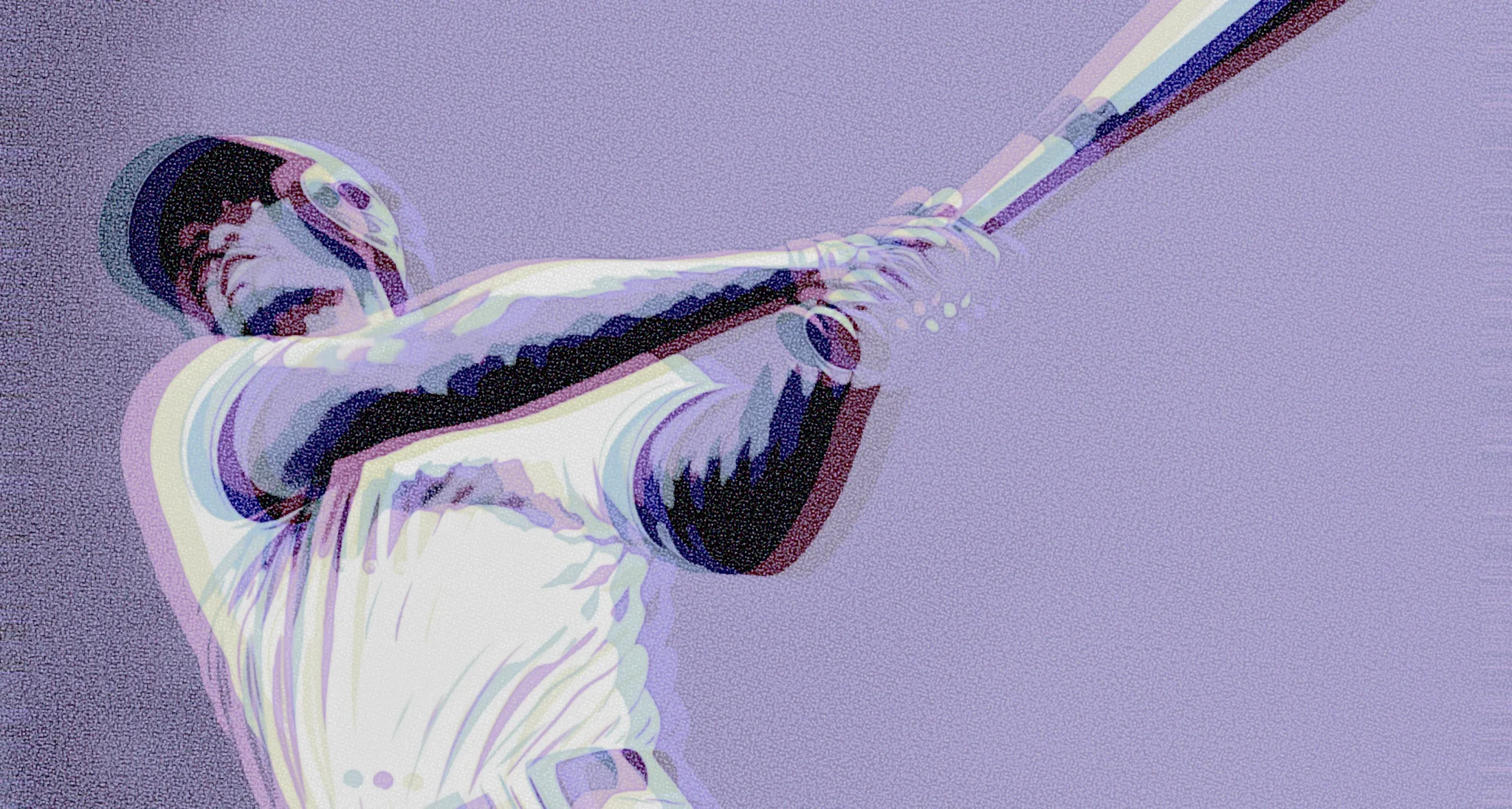 Chromatic aberration effect with colorful RGB separation