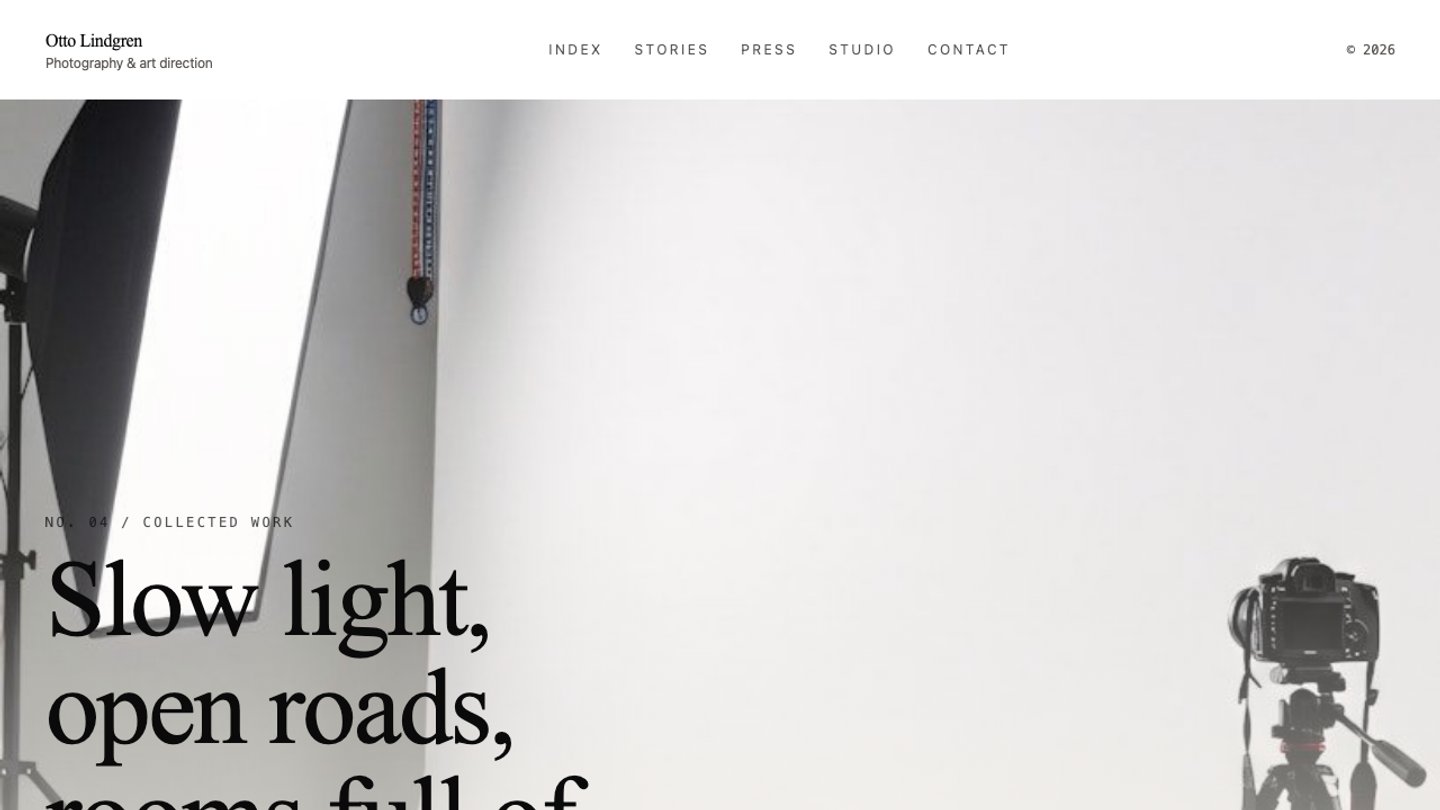 Atelier—Photo Portfolio preview