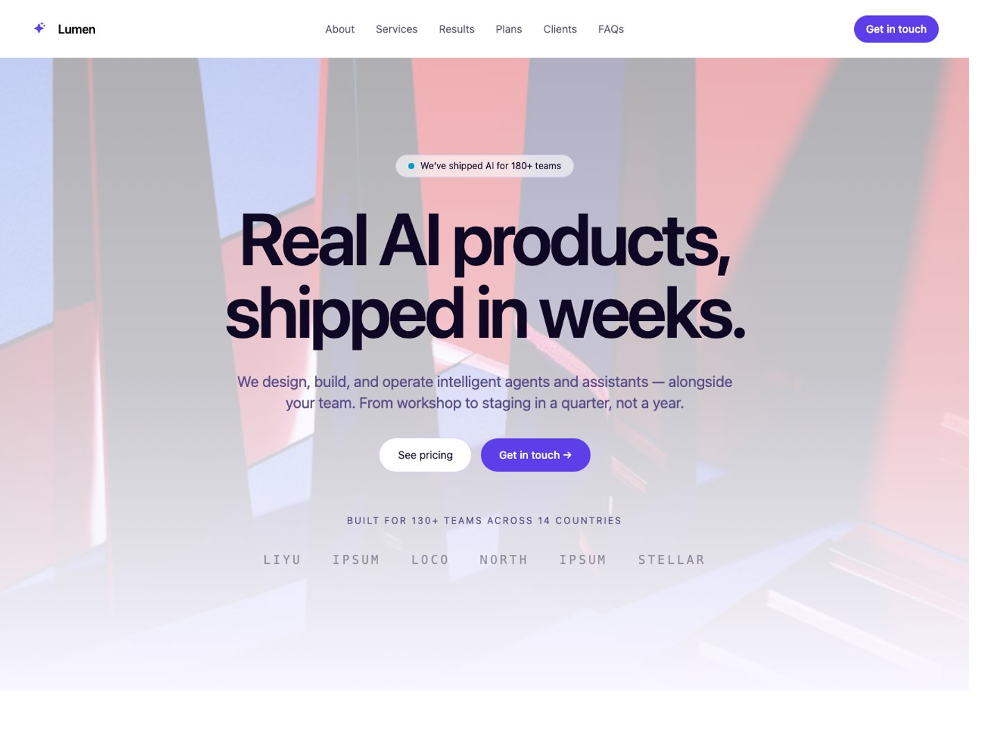 Lumen—AI Studio preview