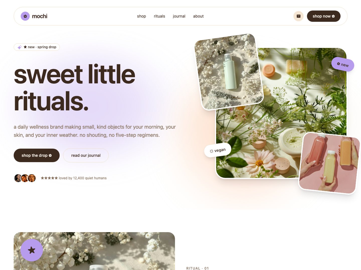 Mochi — Lifestyle & Wellness preview